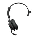 Jabra Evolve2 65 Headset Wireless Head-band Office/Call center USB Type-C Bluetooth Black
