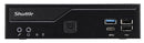 Shuttle DH610S PC/workstation barebone Slim PC Black Intel H610
