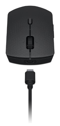 Lenovo 4X31R64316 keyboard Mouse included Office RF Wireless + Bluetooth QWERTY US English Gray