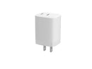 4XEM 4XRLC53835WW mobile device charger Universal White AC Fast charging Indoor