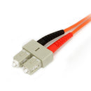 StarTech.com FIBLCSC3 InfiniBand/fibre optic cable 118.1" (3 m) LC SC Orange