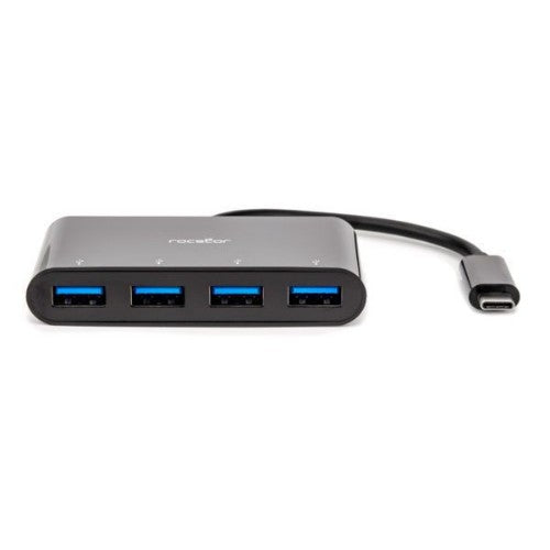 Rocstor Y10A228-B2 interface hub USB 2.0 Type-C Black