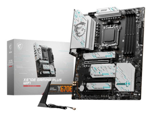 MSI X670E GAMING PLUS WIFI motherboard AMD X670 Socket AM5 ATX