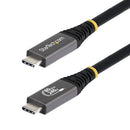 StarTech.com CC18IN80GUSB4CABLE USB cable USB4 Gen 4x2 19.7" (0.5 m) USB C Black