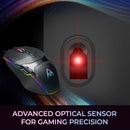 Adesso iMouse X5 mouse Gaming Ambidextrous USB Type-A Optical 6400 DPI