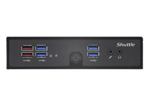 Shuttle DS50U3 PC/workstation barebone 1.3L sized PC Black i3-1315U