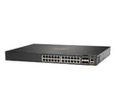 HPE Aruba Networking CX 6200F 24G 4SFP+ Managed L3 Gigabit Ethernet (10/100/1000) 1U Black