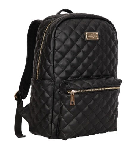 Eco Style St. Tropez Mini backpack City backpack Black Polyurethane (PU)