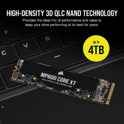 Corsair MP600 CORE XT 2 TB M.2 PCI Express 4.0 NVMe QLC 3D NAND