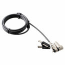 CODi UNIVERSAL KEYED LOCK BODY W/ cable lock Black, Gray