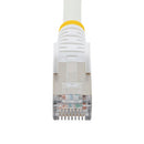 StarTech.com NLWH-30F-CAT6A-PATCH networking cable White 358.3" (9.1 m) S/FTP (S-STP)