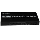 4XEM 4XHDMI2X84K video splitter HDMI 8x HDMI