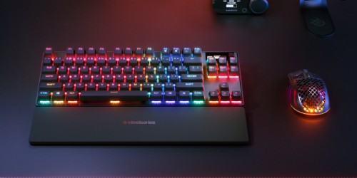 Steelseries APEX PRO TKL WIRELESS GEN 3 keyboard Gaming USB + RF Wireless + Bluetooth QWERTY UK International Black