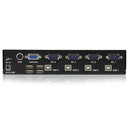 StarTech.com SV431USB KVM switch Rack mounting Black