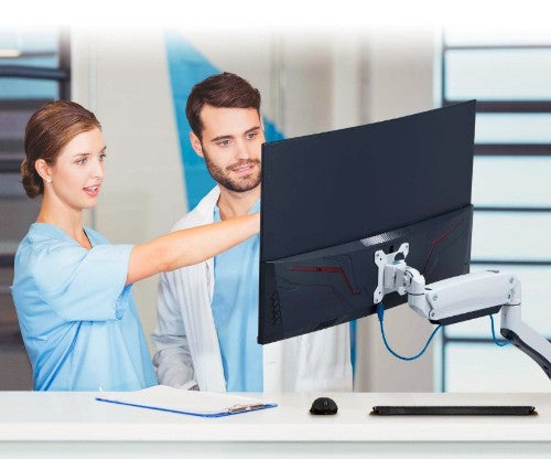 Siig CE-MT3111-S1 monitor mount / stand 35" White Desk