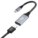 Adesso AUH-5010 video cable adapter 5" (0.127 m) USB Type-C HDMI Aluminum