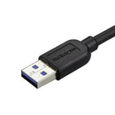StarTech.com USB3AU2MLS USB cable USB 3.2 Gen 1 (3.1 Gen 1) 78.7" (2 m) USB A Micro-USB B Black