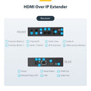 StarTech.com ST12MHDLAN2K AV extender AV transmitter & receiver Black