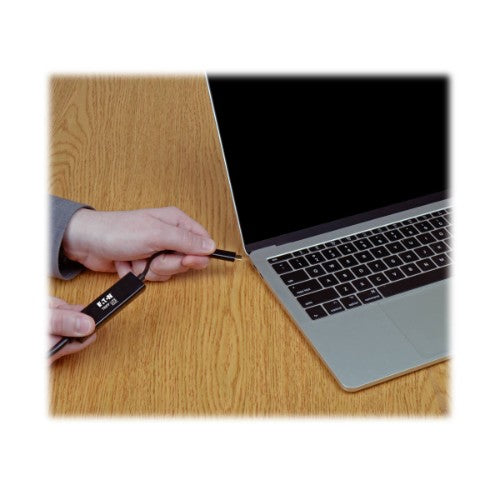 Tripp Lite U444-006-H4K6BM USB graphics adapter 4096 x 2160 pixels Black