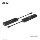 CLUB3D CSV-1596 laptop dock/port replicator USB 3.2 Gen 1 (3.1 Gen 1) Type-C Black