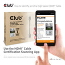 CLUB3D cac-1373 HDMI cable 118.1" (3 m) Black
