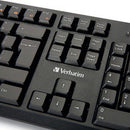 Verbatim 70735 keyboard Universal USB QWERTY Black