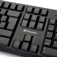 Verbatim 70735 keyboard Universal USB QWERTY Black