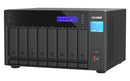 QNAP TVS-h874T NAS Tower Intel® Core™ i7 32 GB DDR4 0 TB QuTS hero Black