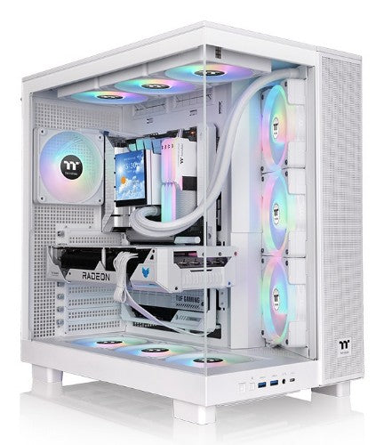 Thermaltake View 380 XL TG ARGB Midi Tower White
