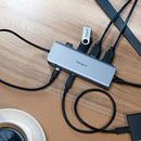 Targus DOCK427GL laptop dock/port replicator Wired USB 3.2 Gen 2 (3.1 Gen 2) Type-C Gray