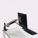 Amer Networks AMR1AP monitor mount / stand 26" Desk Black, Silver