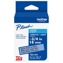 Brother TZE541G label-making tape Black on blue TZe