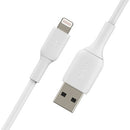 Belkin CAA001BT2MWH lightning cable 78.7" (2 m) White