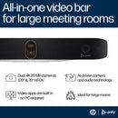Poly Studio X72 All-In-One Video Bar with TC10 Controller Kit