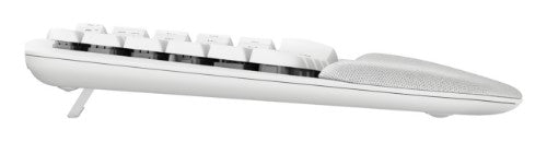 Logitech Wave Keys keyboard Universal RF Wireless + Bluetooth QWERTY English White