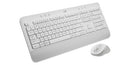 Logitech 920-011018 keyboard Mouse included Office Bluetooth QWERTY English White