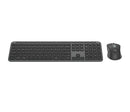Logitech 920-012425 keyboard Mouse included Universal RF Wireless + Bluetooth QWERTY English Graphite