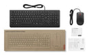 Lenovo 4X31R64400 keyboard Mouse included Universal USB US English Black