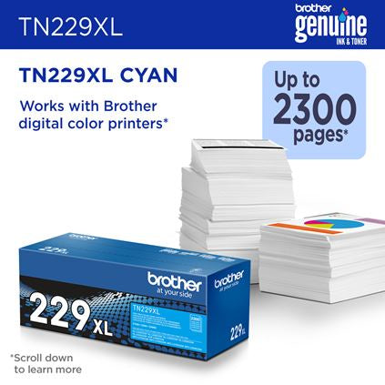 Brother TN-229XLC toner cartridge 1 pc(s) Compatible Cyan