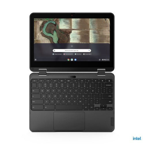 Lenovo 500e Chromebook Gen 3 (Intel) Intel® Celeron® N N4500 11.6" Touchscreen HD 4 GB LPDDR4x-SDRAM 32 GB eMMC Wi-Fi 6 (802.11ax) ChromeOS US English Gray