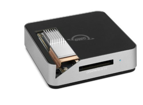 OWC OWCTCCFXB4RDR card reader USB 3.2 Gen 2 (3.1 Gen 2) Type-C Black