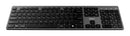 Adesso WKB-7300CB keyboard Mouse included Home/Office RF Wireless QWERTY US English Black, Gray
