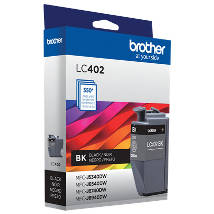 Brother LC402BKS ink cartridge 1 pc(s) Original Standard Yield Black