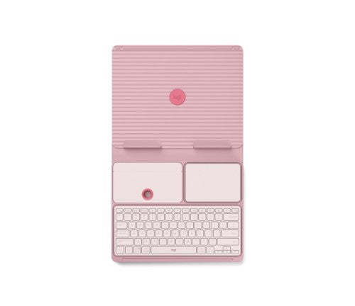 Logitech 920-011237 mobile device keyboard QWERTY English Bluetooth Pink