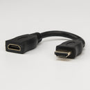 Rocstor Y10A214-B1 HDMI cable 5.98" (0.152 m) HDMI Type A (Standard) Black