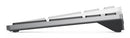 DELL KM7321W keyboard Mouse included Office RF Wireless + Bluetooth US English Gray, Titanium