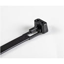 StarTech.com CBMZTRB8BK cable tie Releasable cable tie Nylon, Plastic Black 100 pc(s)