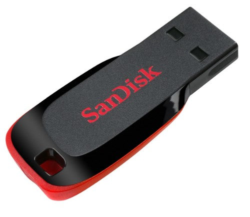 SanDisk Cruzer Blade USB flash drive 8 GB USB Type-A 2.0 Black, Red
