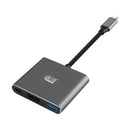 Adesso AUH-4010 notebook dock/port replicator USB 3.2 Gen 1 (3.1 Gen 1) Type-C Gray
