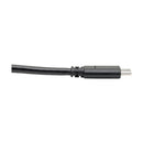 Tripp Lite U428-C6N-F USB cable USB 3.2 Gen 1 (3.1 Gen 1) 7.87" (0.2 m) USB C USB A Black
